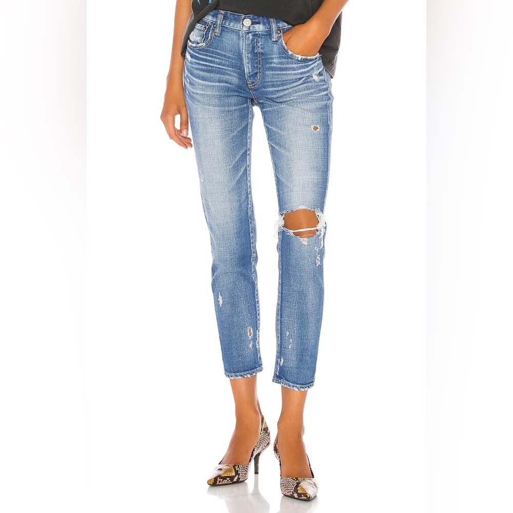 Moussy Vintage jeans in Helendale Skinny Sz 26 Distressed Mi Japan Japanese - Picture 2 of 10